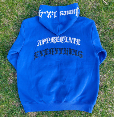 Blue "RNAE" Hoodie