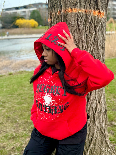 Red "RNAE" Hoodie